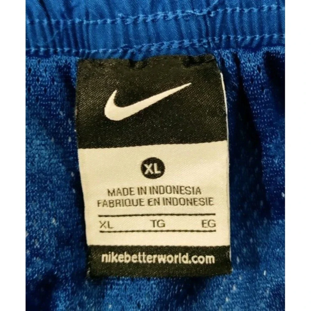Nike Swim Trunks Shorts Men's XL Orange Blue Black Geometric Beach Vacation